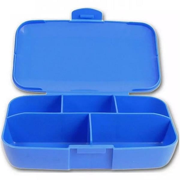 Таблетница для спорта Trec Nutrition Pillbox stronger together Blue (000021643) - фото 2