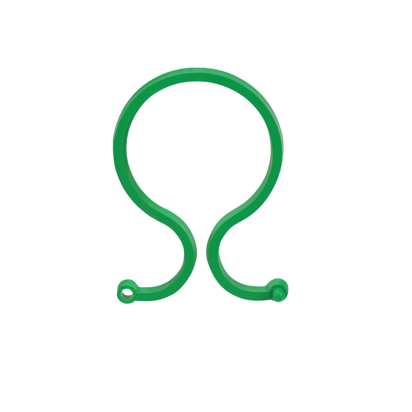 Садові затискачі для рослин PlantClamps 200 шт. Зелений (2411)