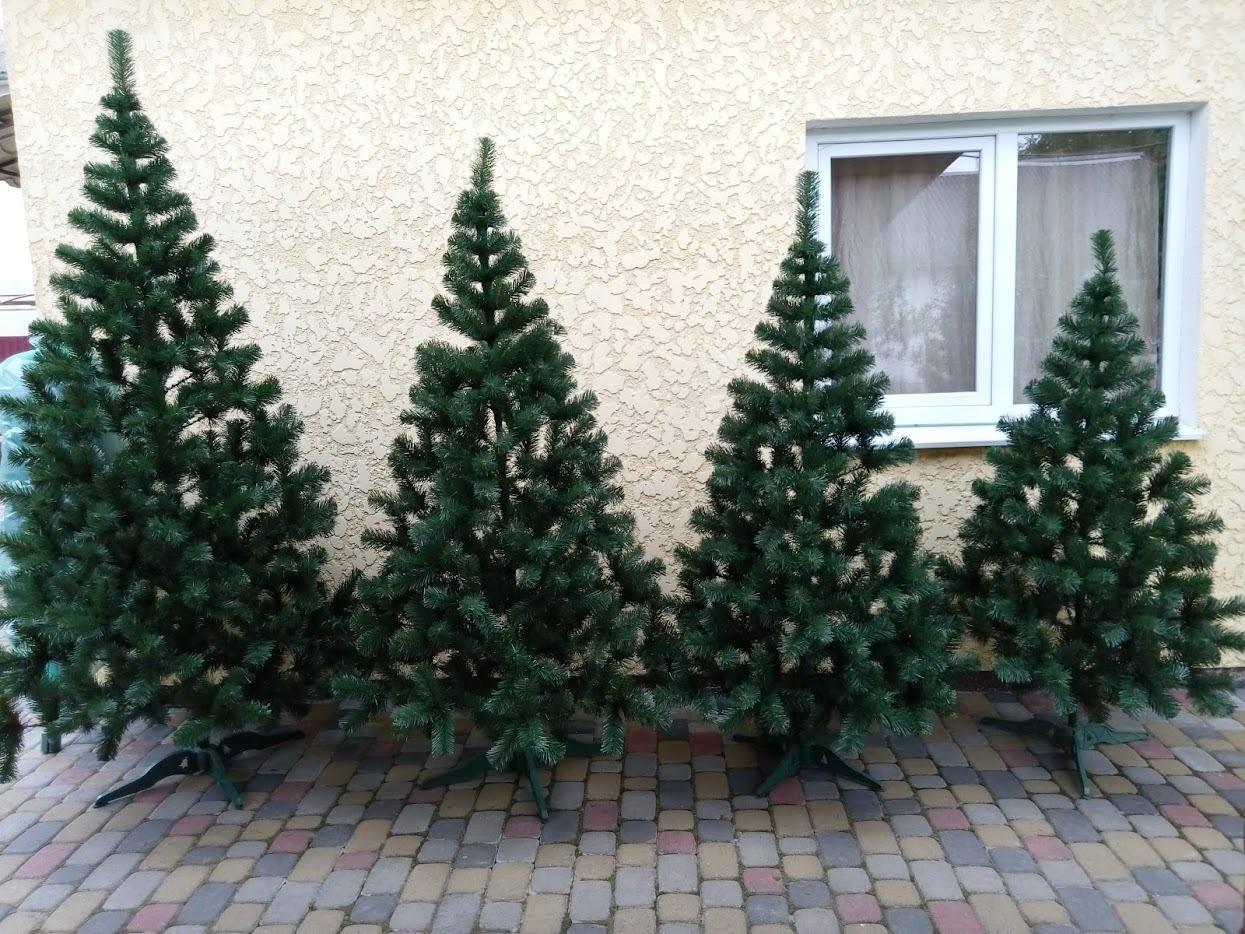 Елка искусственная Карпатская с подставкой 1,3 м Зеленый (К-1,3) - фото 4