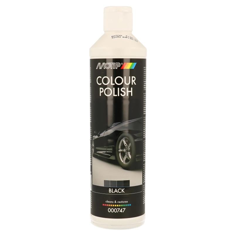 Полироль для кузова авто Motip Color Polish черный 500 мл (000747BS)