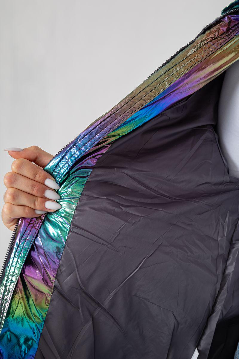 Куртка жіноча Ager демісезонна 243R2022-4 L Бузковий (113226_825548) - фото 7