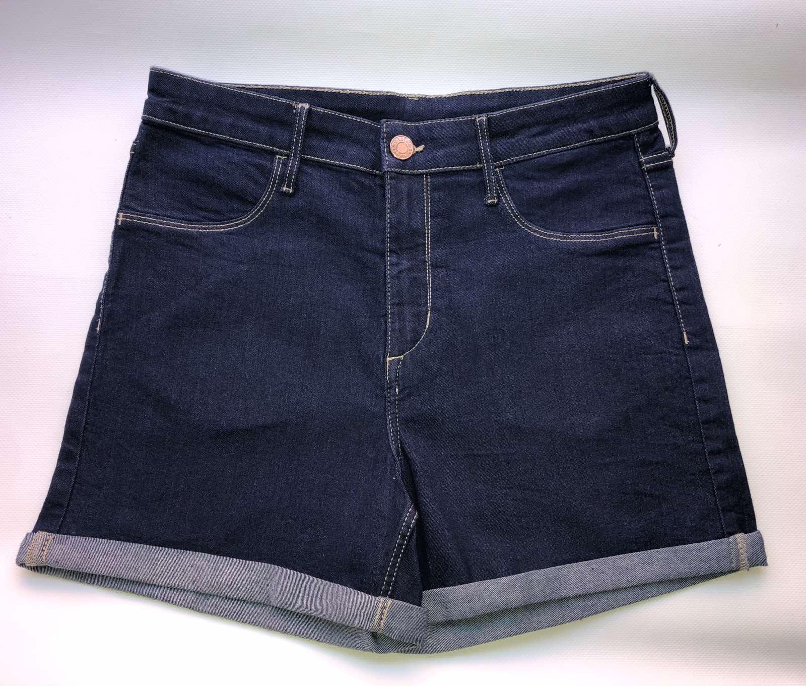 Шорти джинсові M Темно-синій (8928351wer)