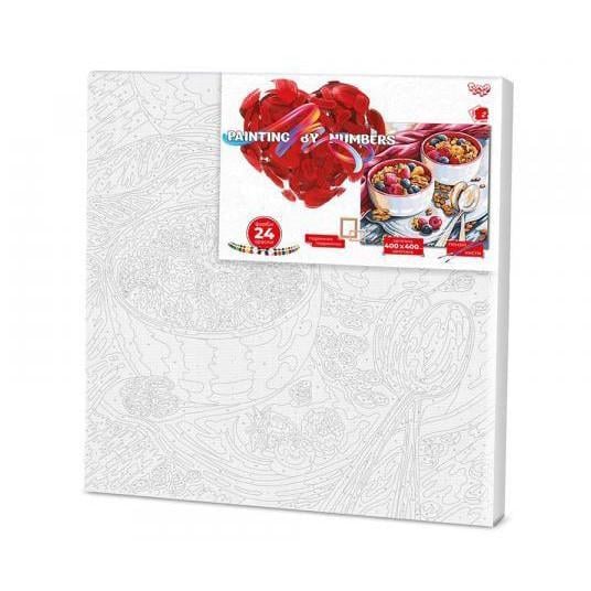 Картина по номерам Danko Toys Десерт 40x40 см (KpNe-40х40-02-06) Картина по номерам Danko Toys Десерт 40x40 см (KpNe-40х40-02-06)