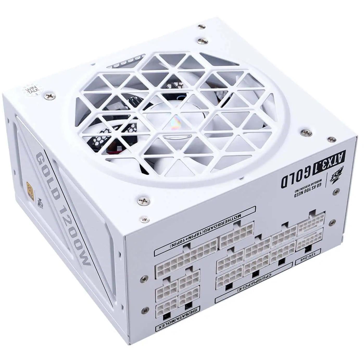 Блок живлення 1stPlayer HA-1200BA4 1200 Вт ATX 3.1 80 Plus Gold White (NGDP-GLD-1200-WH-EU)