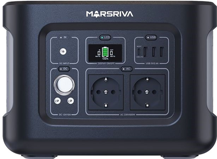 Зарядная станция Marsriva MP6 LiFePo4 PD 60Вт 600 Вт