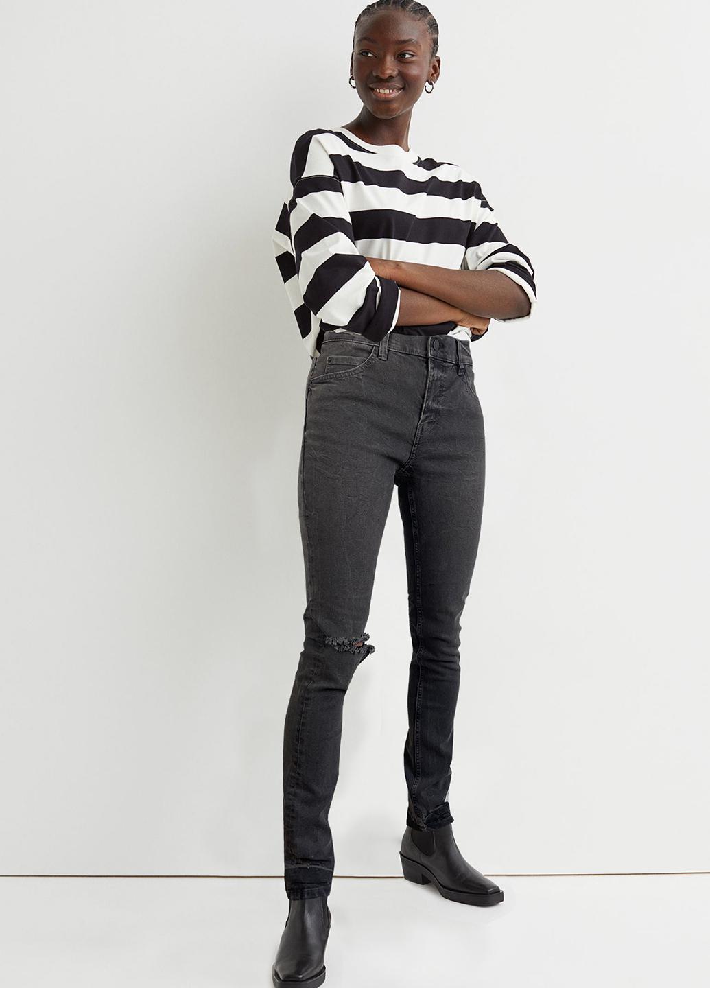 Джинси жіночі Cheap Monday р. 28 Сірий (634557b47)