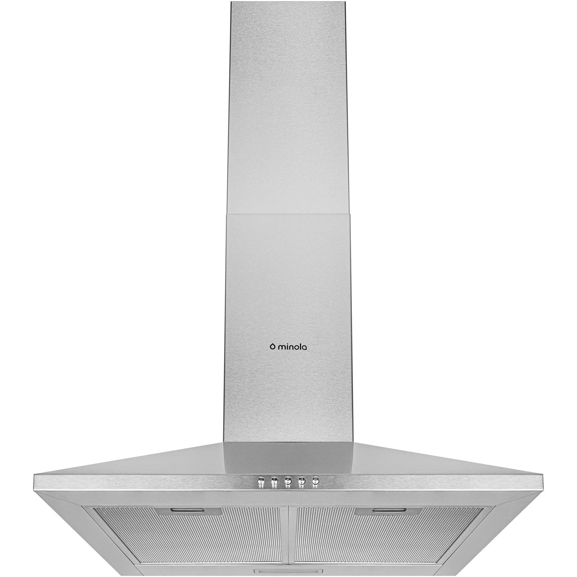 Кухонная вытяжка купольная Minola HK 6614 I 1000 LED Нержавеющая сталь