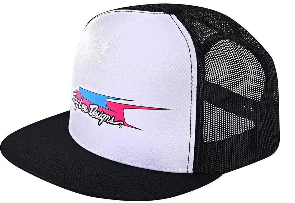 Кепка Troy Lee Designs AERO SNAPBACK TRUCKER OSFA Black/White