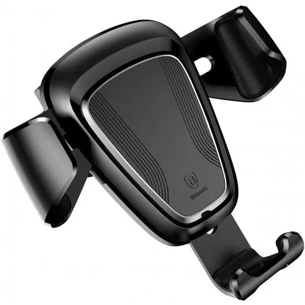 Автомобильный держатель для телефона BASEUS Gravity Car Mount Black (SUYL-01) - фото 7 Автомобильный держатель для телефона BASEUS Gravity Car Mount Black (SUYL-01) - фото 7