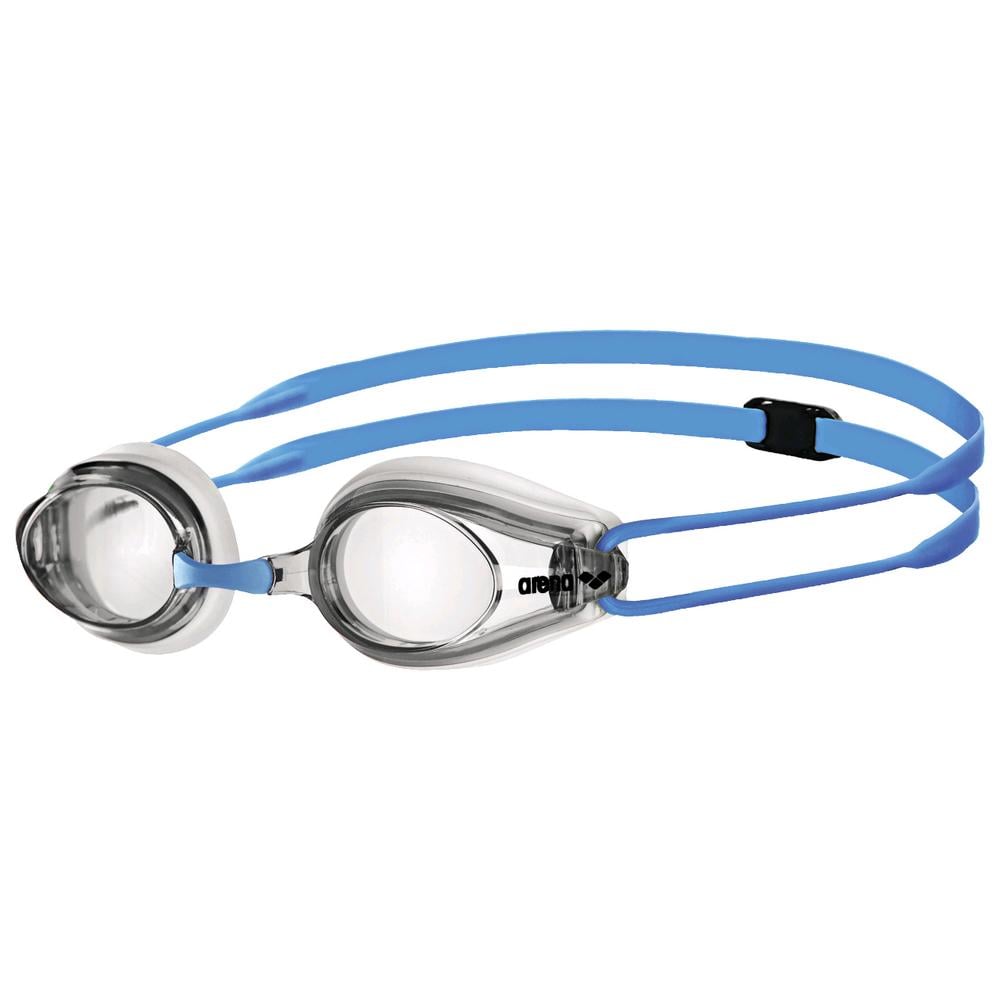 Очки для плавания Arena TRACKS JR 1E559 Прозрачный/Голубой (6936116102015)