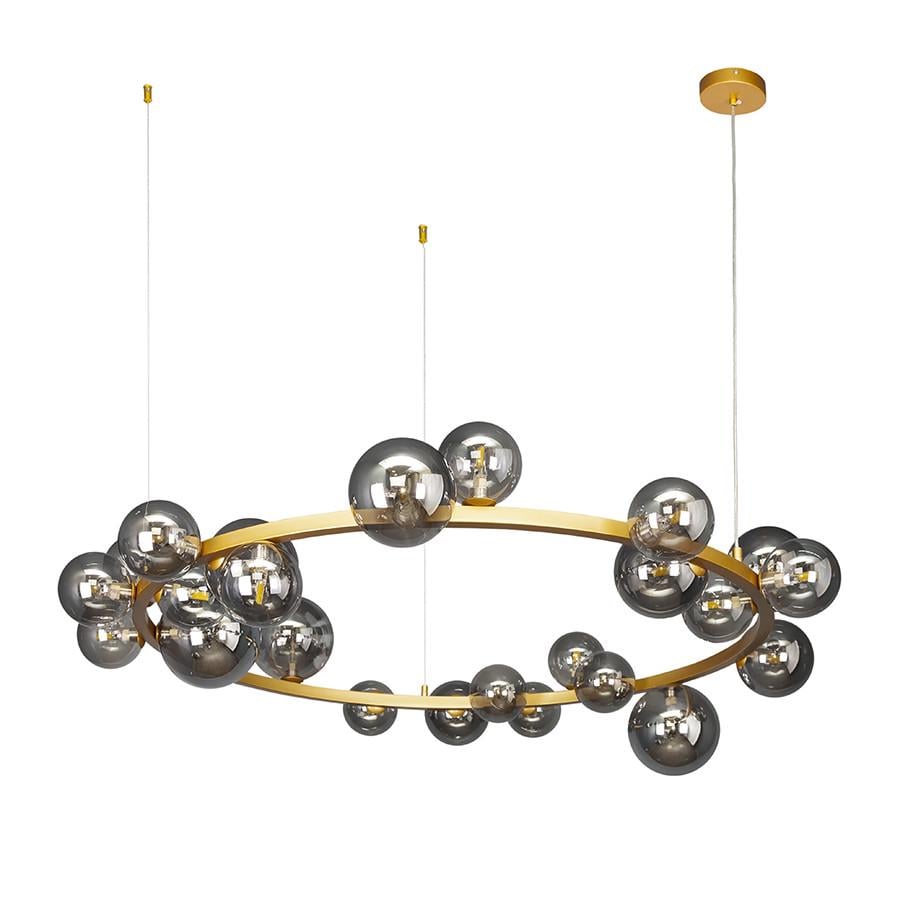 Люстра 918LP267-24 DDG+BK Золотой/Черный (LVS5174)