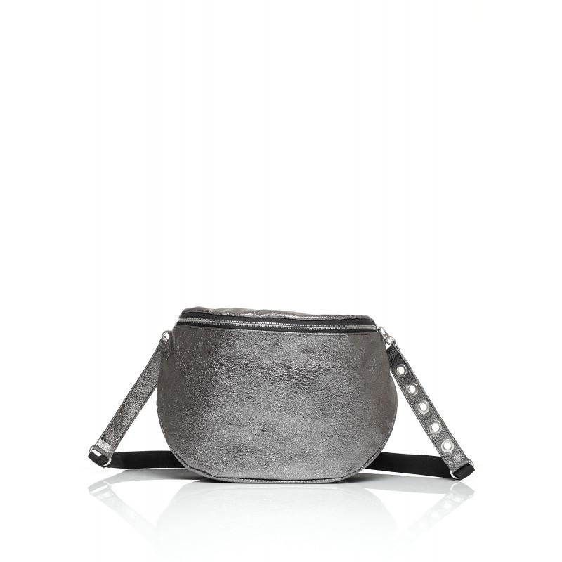 Сумка женская Sambag Milano QZS 25x20x10 см Битое темное стекло