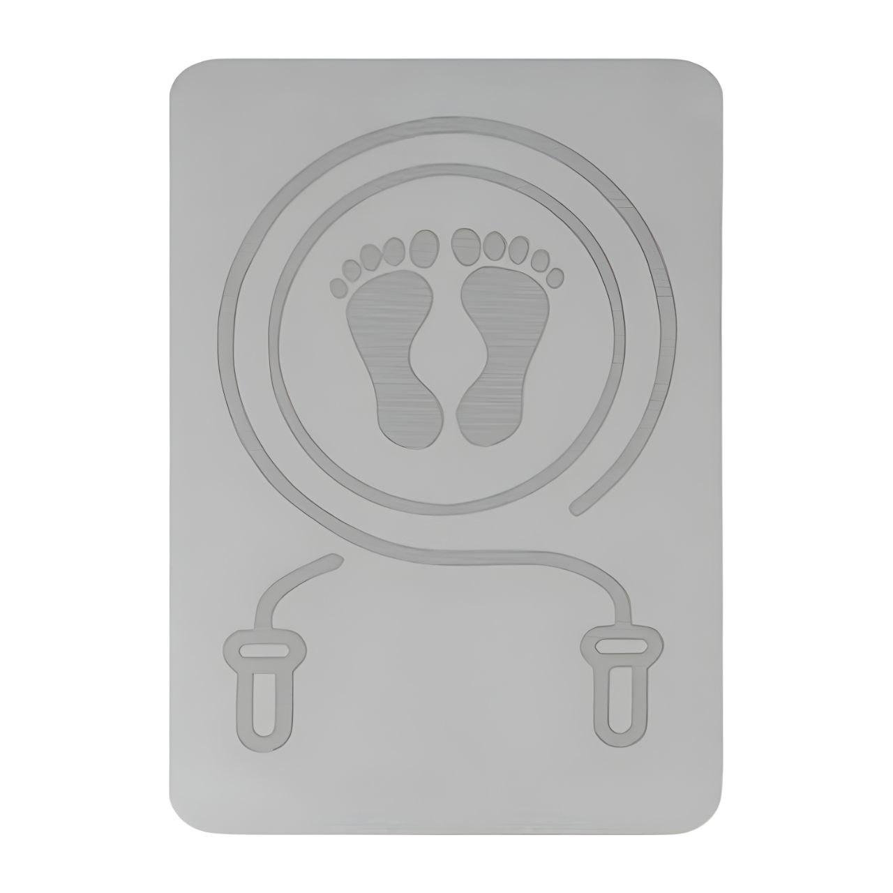 Йогамат MS 4587 антискользящая поверхность термопластичный эластомер 40x8 см Серый (25860427)