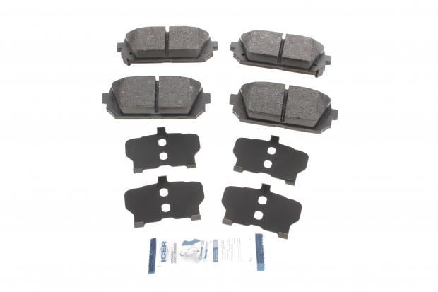 Колодки тормозные задние Kia Carens III 06-181827 ICER Колодки тормозные задние Kia Carens III 06-181827 ICER