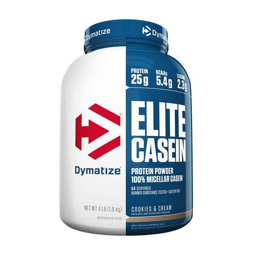 Протеїн казеїновий Dymatize Elite Casein 1,8 кг Печиво з кремом Протеїн казеїновий Dymatize Elite Casein 1,8 кг Печиво з кремом