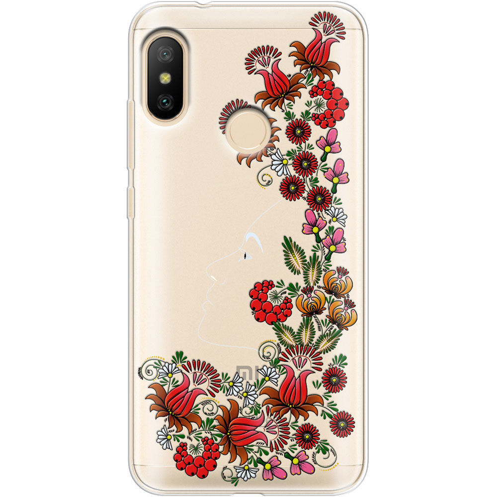 Чехол BoxFace Xiaomi Mi A2 Lite 3D Ukrainian Muse Прозрачный силикон (34892-bk64-34892)