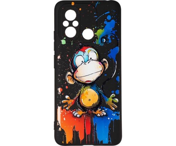 Чехол накладка Gelius Print Case UV для Xiaomi Redmi 12C, Monkey