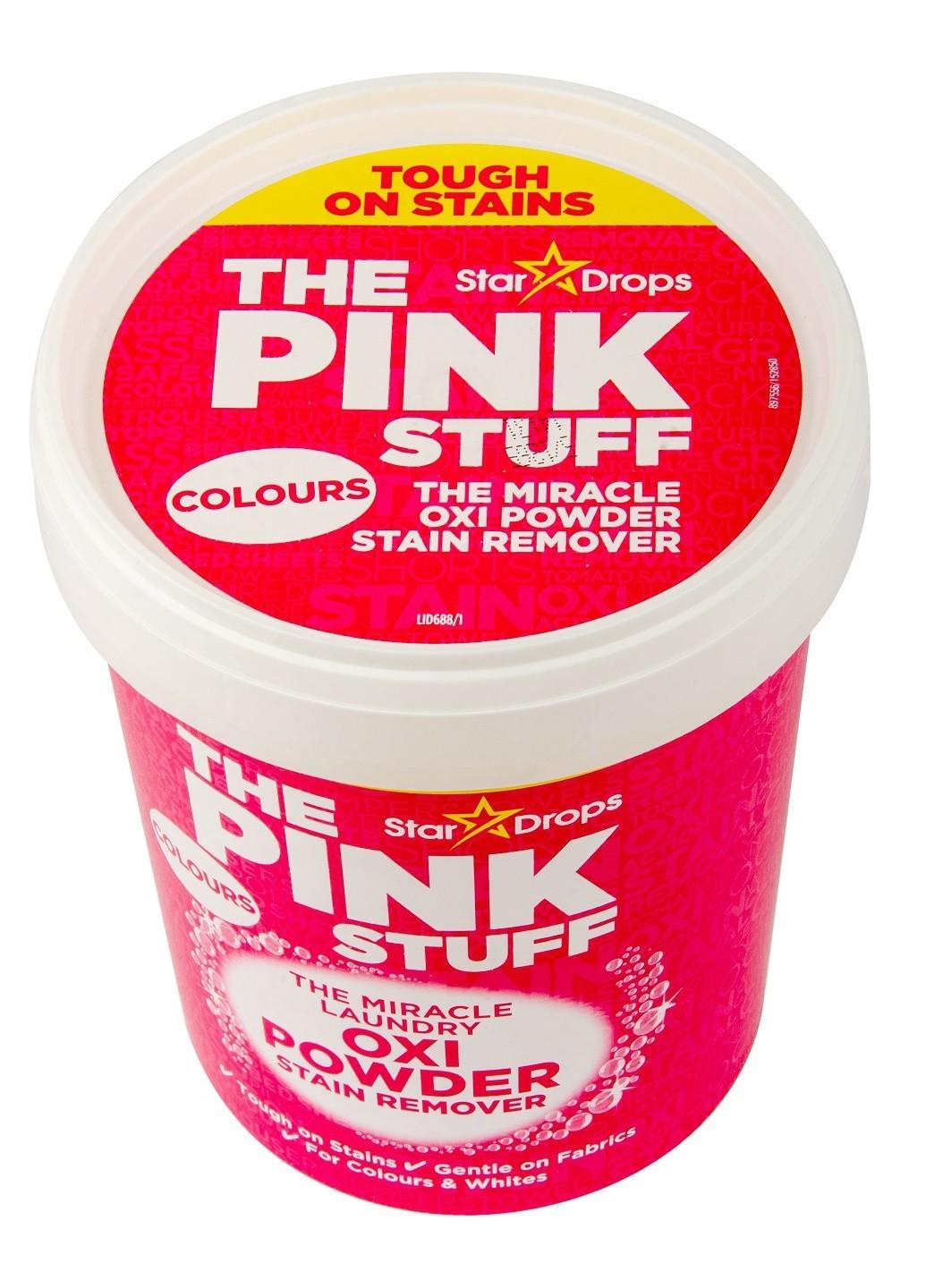 Пятновыводитель The Pink Stuff Oxi Powder Stain Remover Colour 1 кг (E-00301) - фото 2