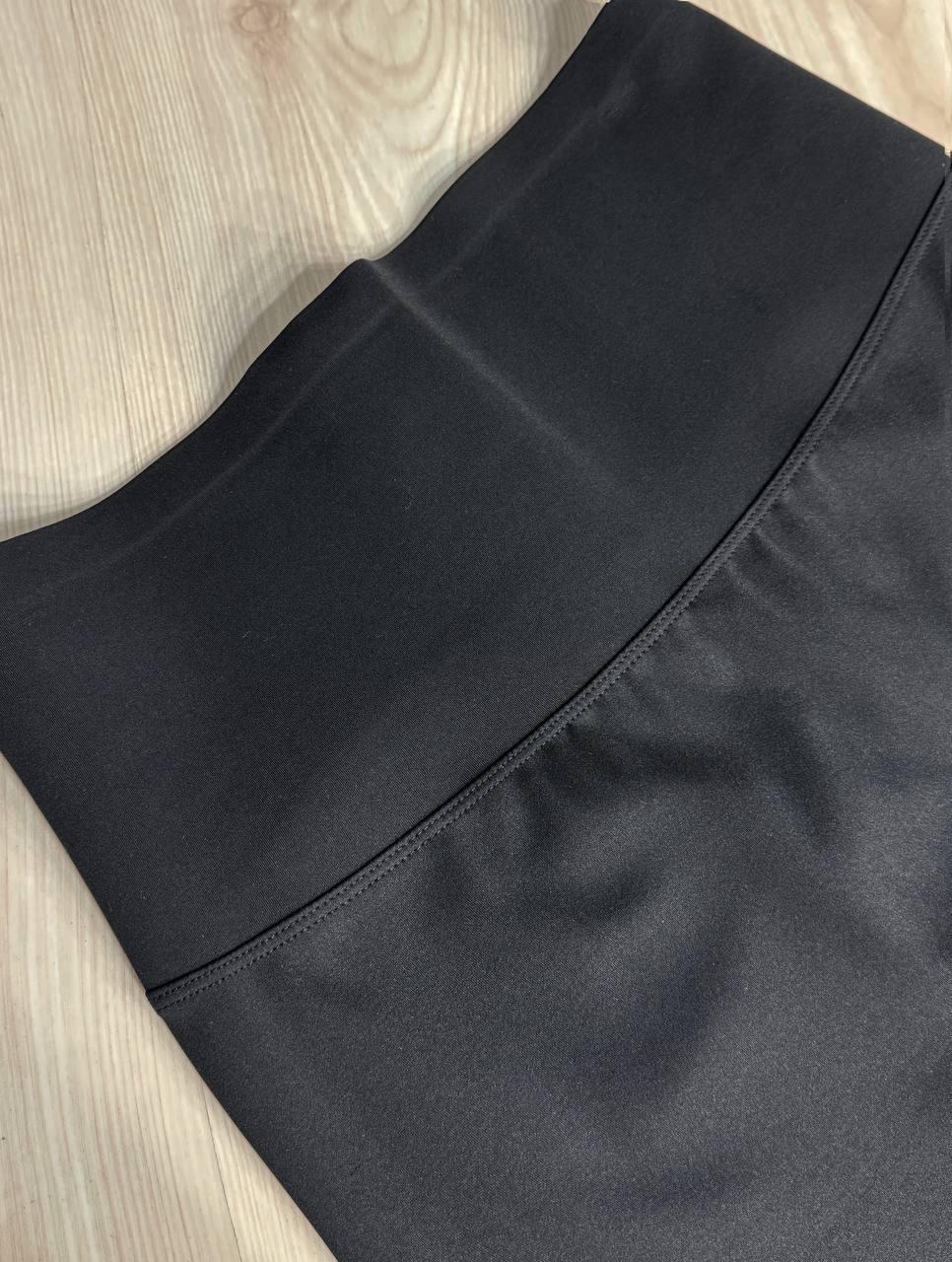 Лосини жіночі Ластівка 705-1 дайвінг з широким утягуючим поясом XL Чорний (4927) - фото 4