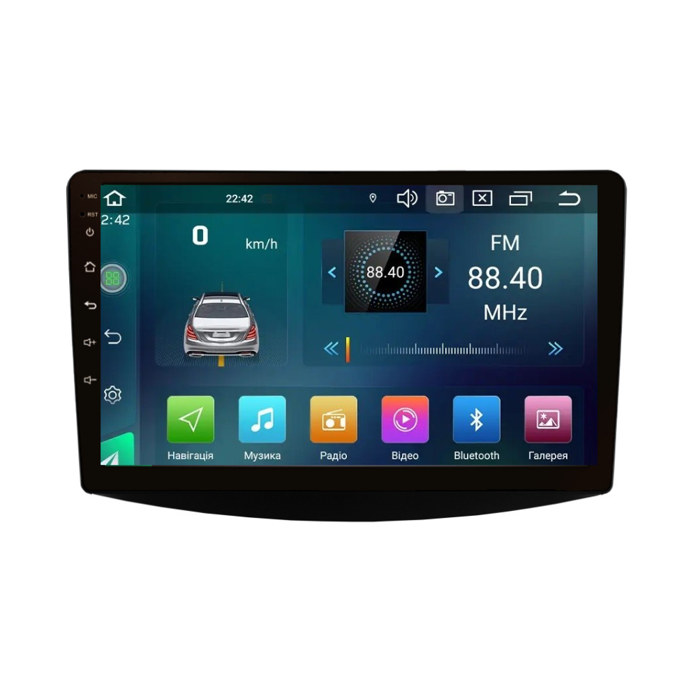 Магнитола штатная CYCLONE C9 CPL GSM Carplay 2/32 GB 4G для Mitsubishi Grandis 2003-2011 г. (AR-81384)