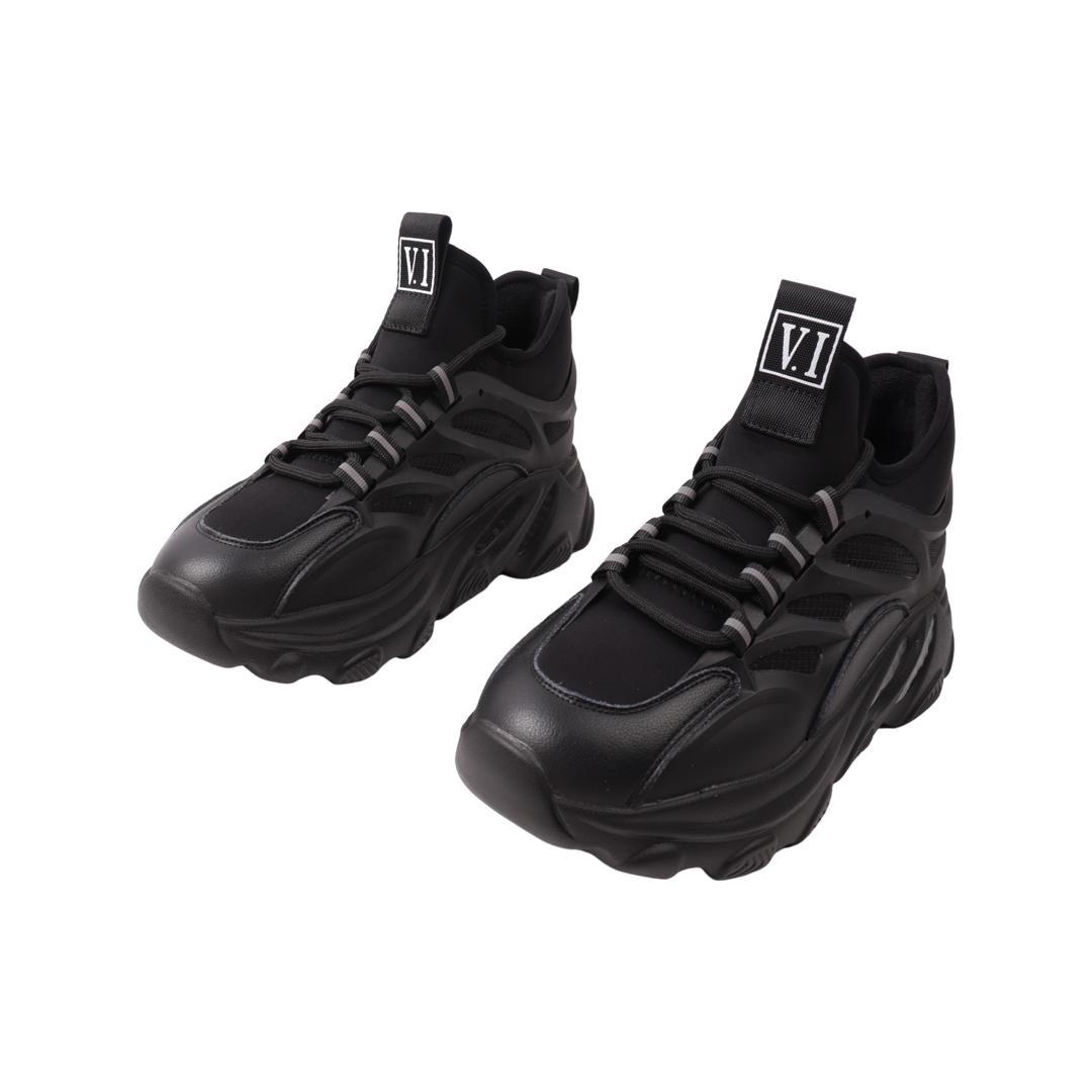 Кросівки жіночі Vikonty з текстилю р. 37 Чорний (273-21DKH) - фото 5