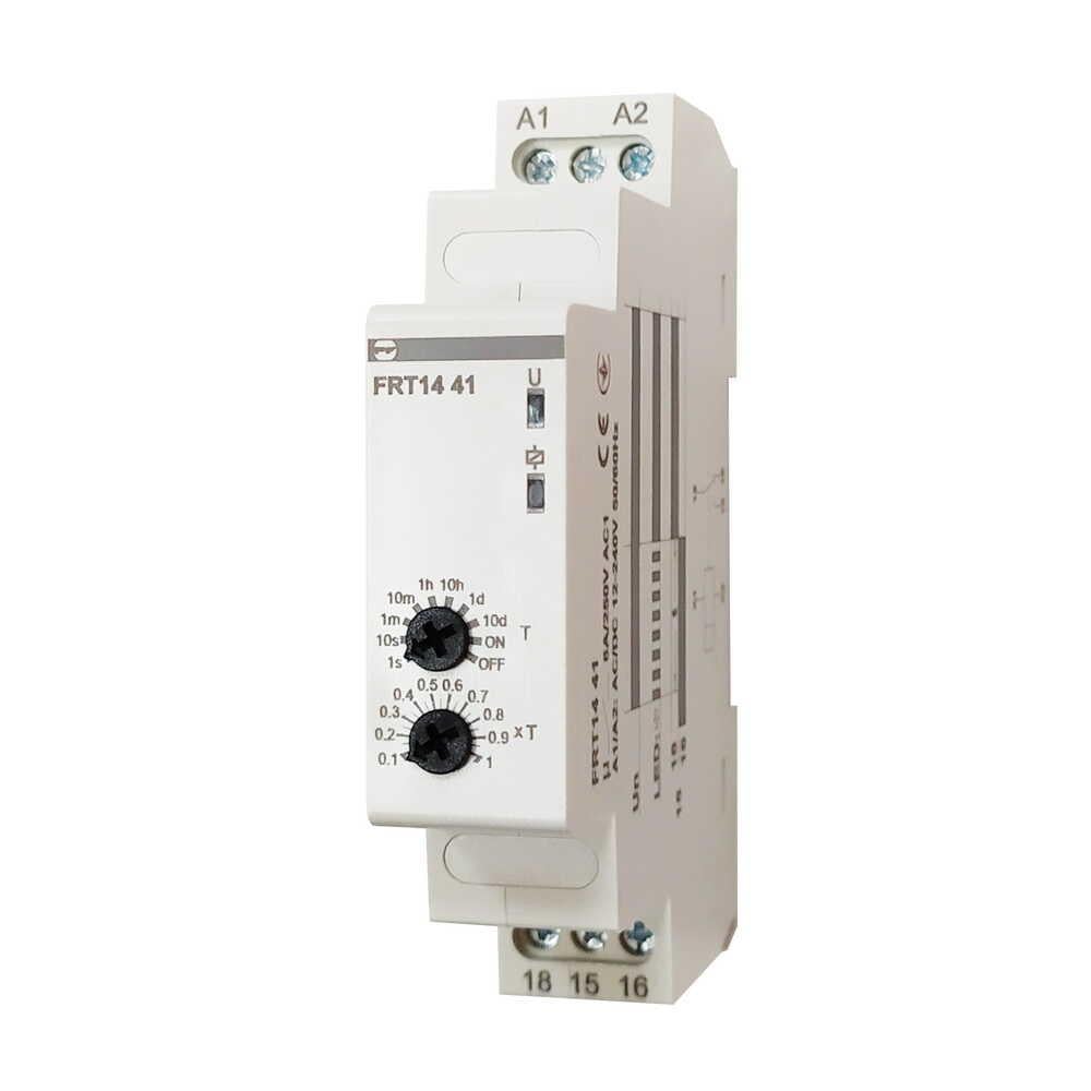 Реле затримки включення PROMFACTOR 12-240V AC/DC (FRT14 41)