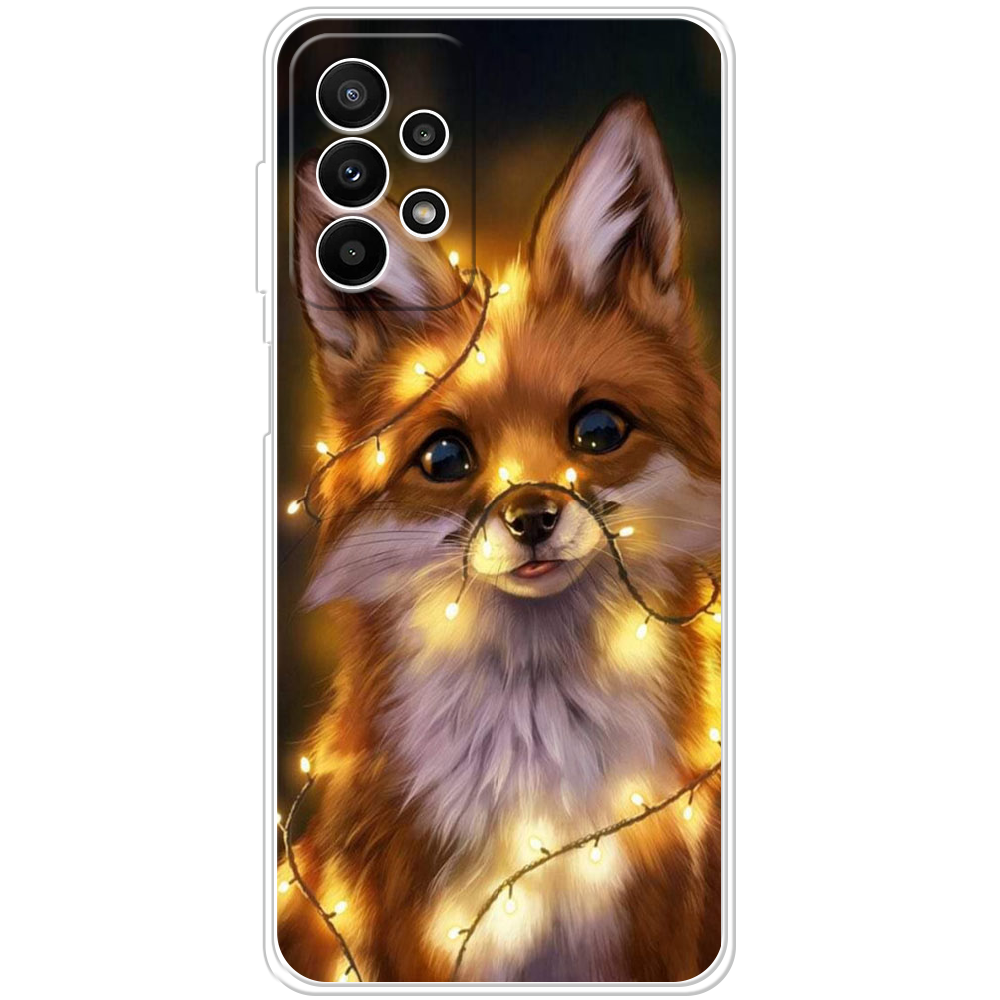 Чохол BoxFace Samsung Galaxy A23 (A235) Різдвяна Лисичка Прозорий силікон (44373-up2399-44373)