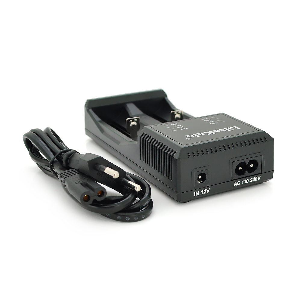 Зарядное устройство Liitokala Lii-PL2 двухканальное с LED индикатором для Li-ion/Ni-MH/Ni-Cd аккумуляторов (29714) Зарядное устройство Liitokala Lii-PL2 двухканальное с LED индикатором для Li-ion/Ni-MH/Ni-Cd аккумуляторов (29714)