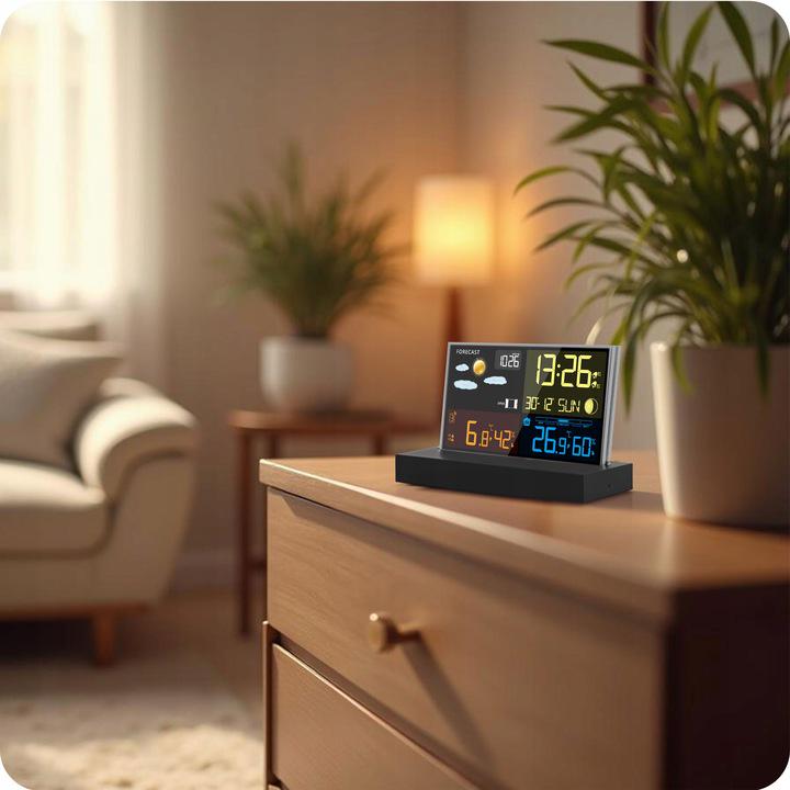 Метеостанция беспроводная домашняя Berdsen BD-912 Черный (391200) - фото 6 Метеостанция беспроводная домашняя Berdsen BD-912 Черный (391200) - фото 6