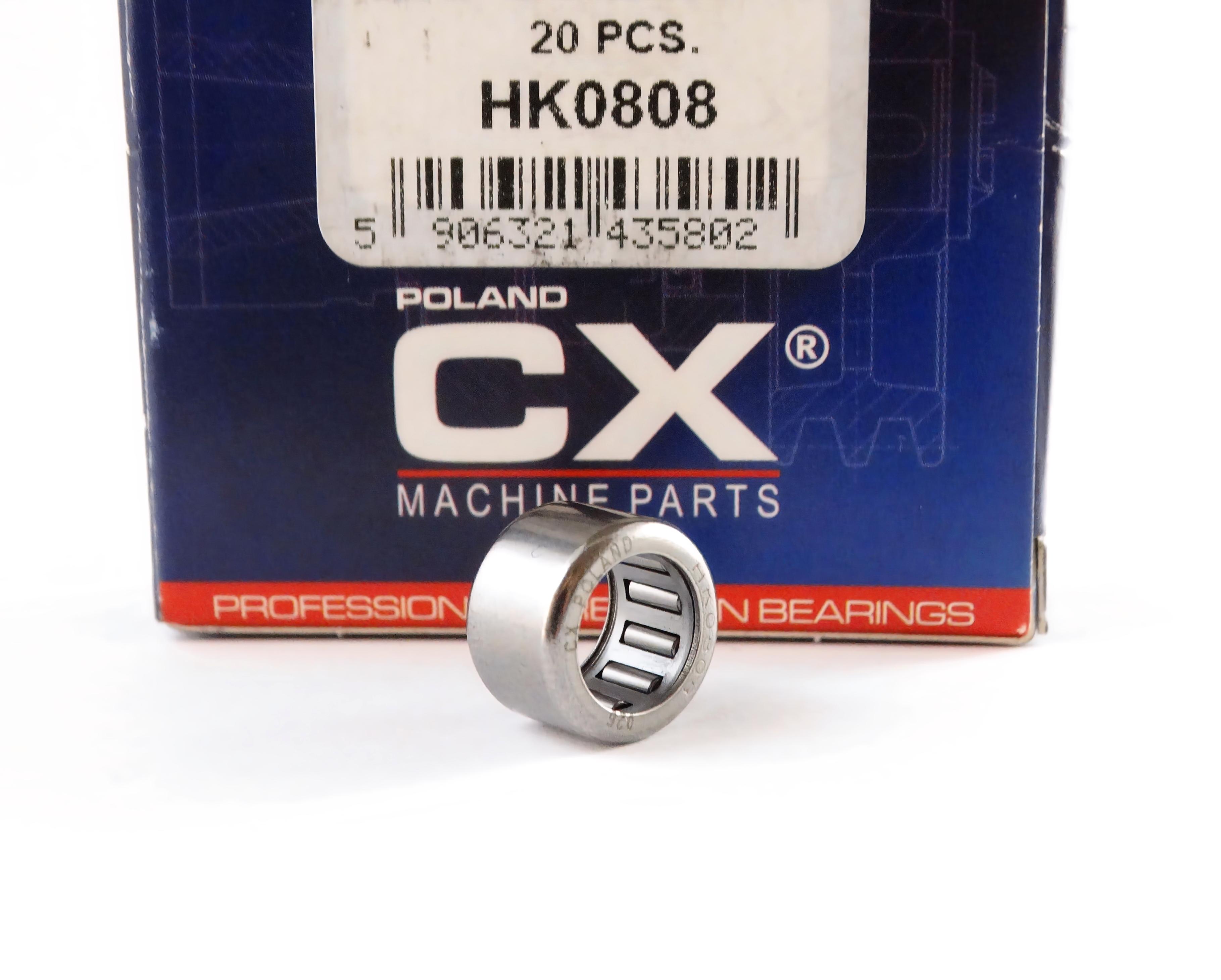 Подшипник CX HK 0808 8x12x8 мм (p885) - фото 2 Подшипник CX HK 0808 8x12x8 мм (p885) - фото 2