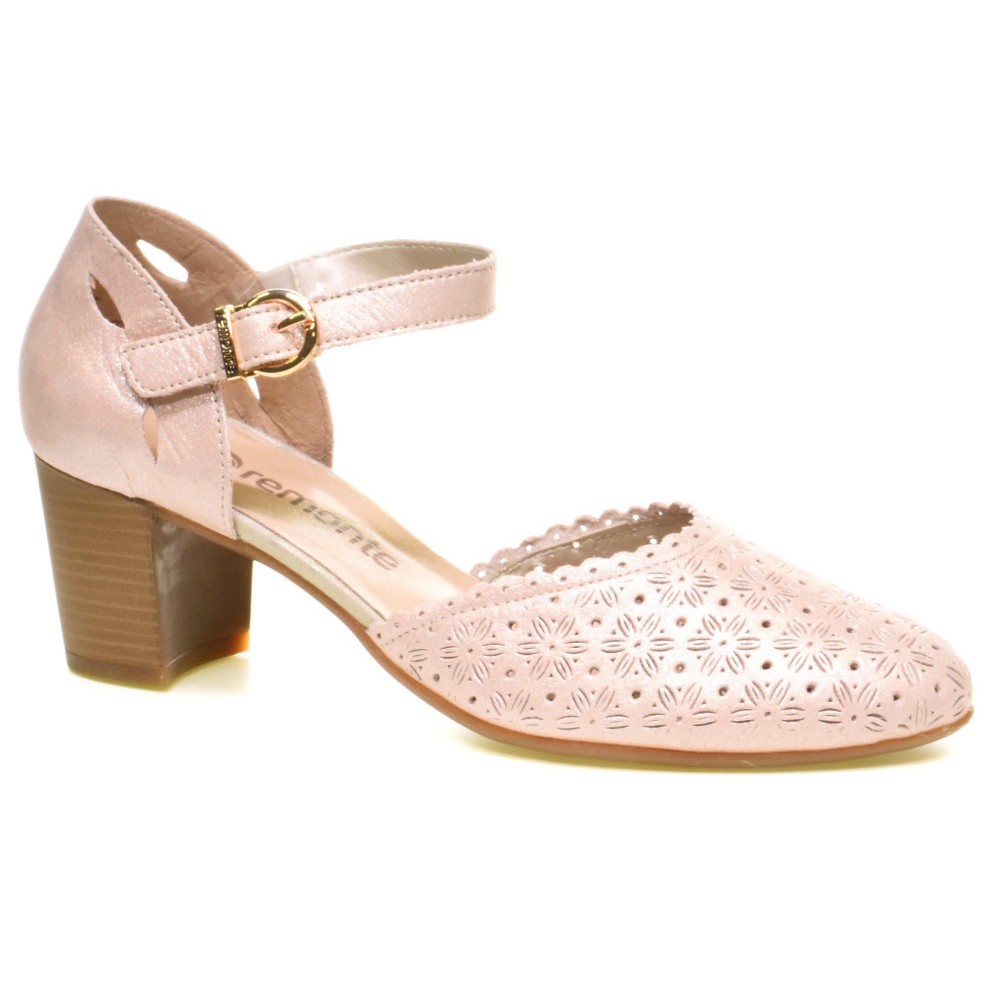 Туфли женские весенние Remonte р. 37 Розовый (089073-37)