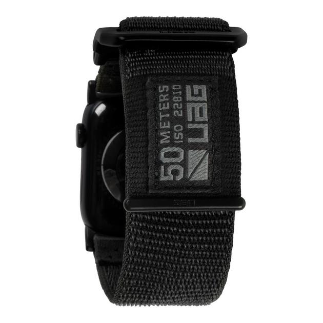 Ремешок UAG Active Watch Strap для Apple Watch 45 мм Черный/Графитовый - фото 6