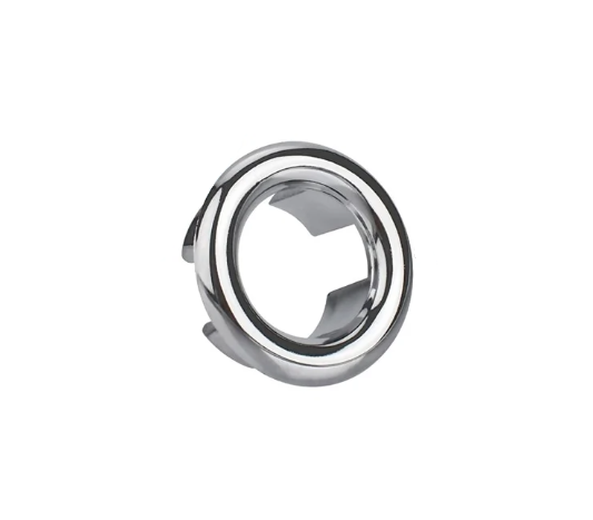 Насадка для переливу раковини універсальна клапан наскрізний Хром (26860278) Насадка для переливу раковини універсальна клапан наскрізний Хром (26860278)