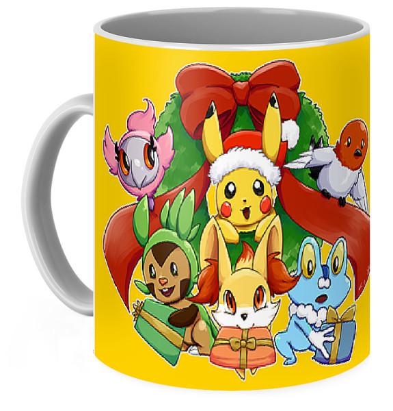 Чашка GeekLand Pokemon Go Merry Christmas (PG.01.26.210)