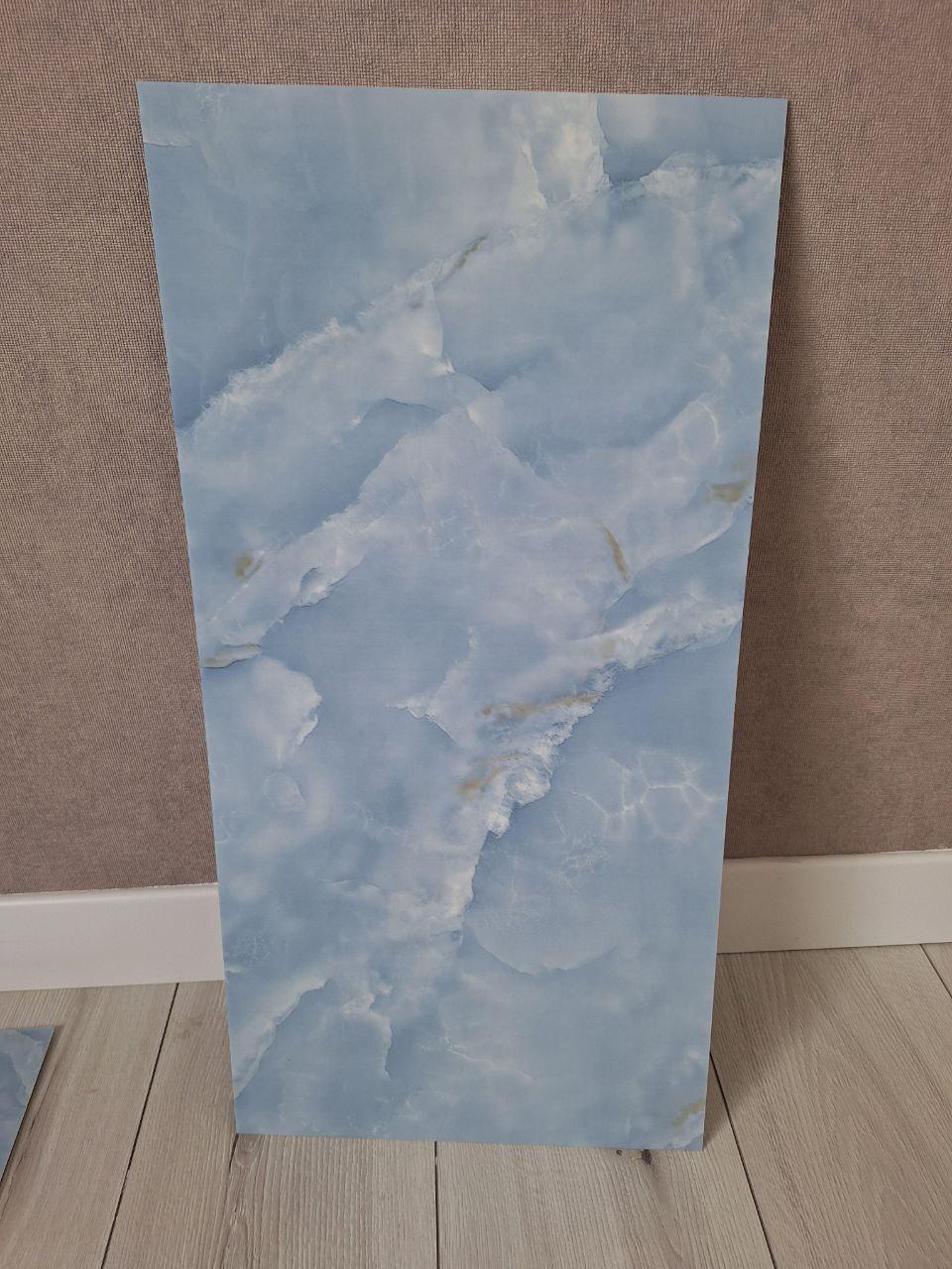 Плитка-самоклейка виниловая мрамор 600х300х2 мм глянцевый (F025)