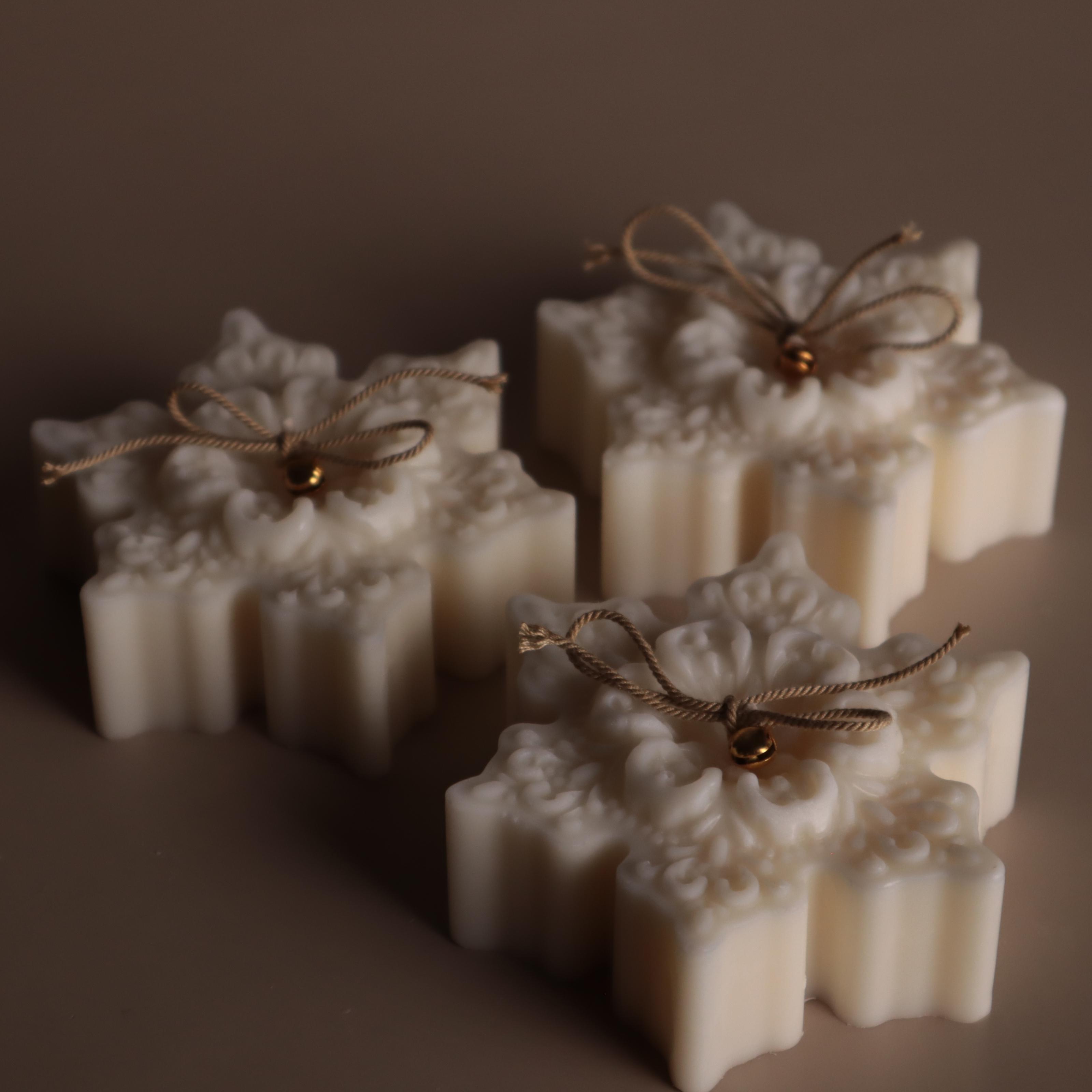 Подарунковий набір аромасвічок Wax Harmony Ваніль Сніжинки (300561)