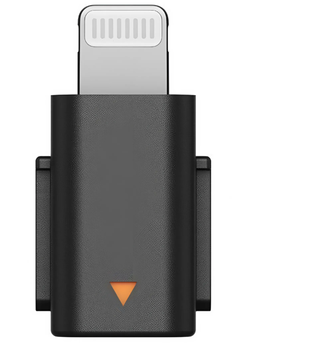 Переходник для микрофона DJI Mic 2 Lightning Черный (CP.RN.00000334.01)