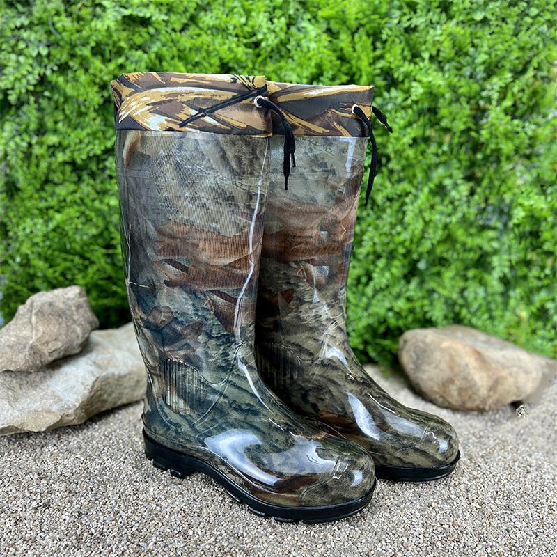 Чоботи силіконові чоловічі VS-005040-10 27,9 см p. 43 Коричневий (64706827) - фото 2