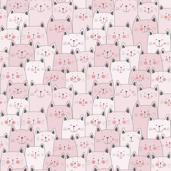 Флизелиновые обои ICH 0,53x10,05 м Розовый (1024048)