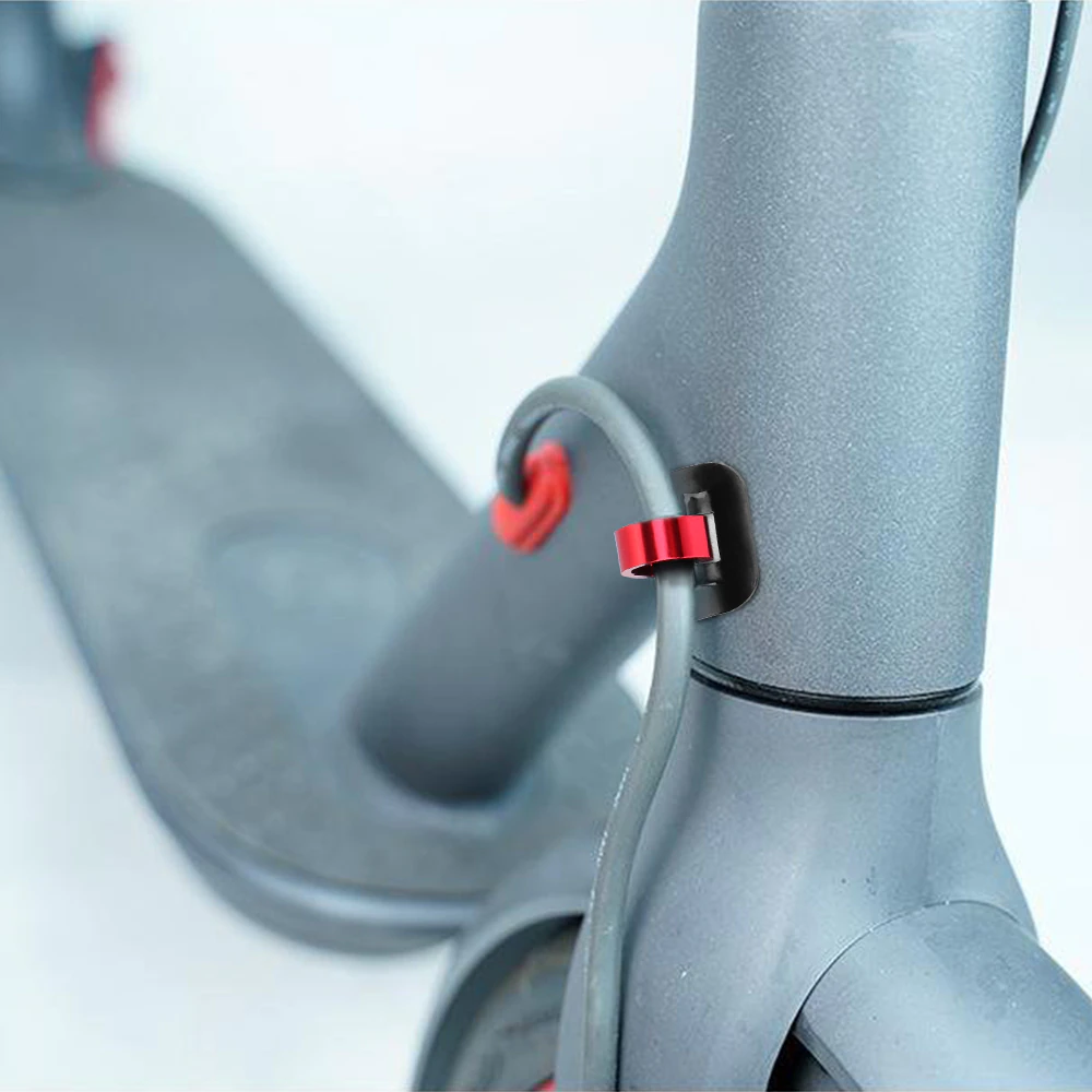 Крепления провода к раме самокатов E-scooter Красный (43846243) - фото 3 Крепления провода к раме самокатов E-scooter Красный (43846243) - фото 3