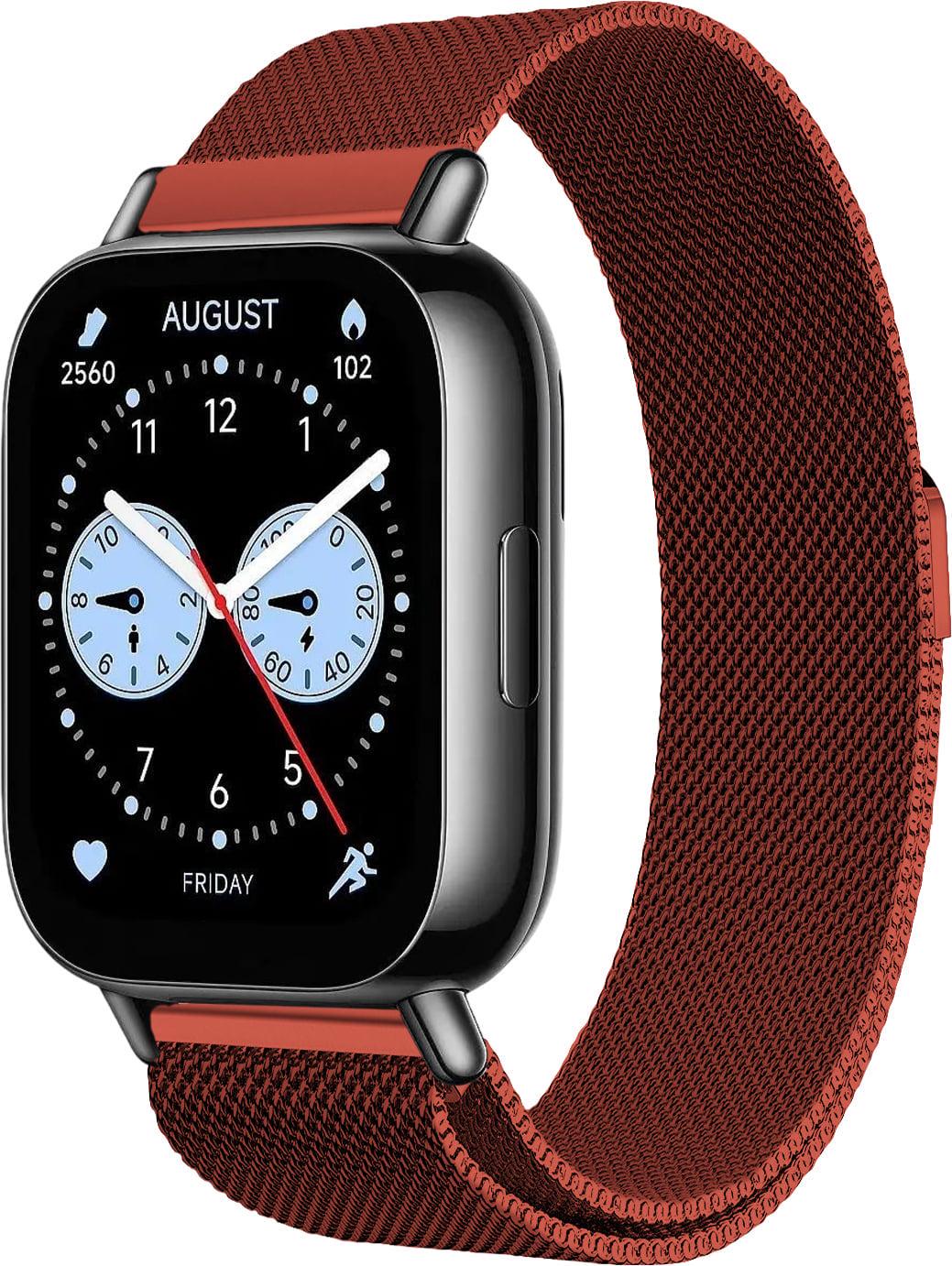 Петля міланська Milano для Redmi Watch 5 Lite/5 Active Red (40161-2D)