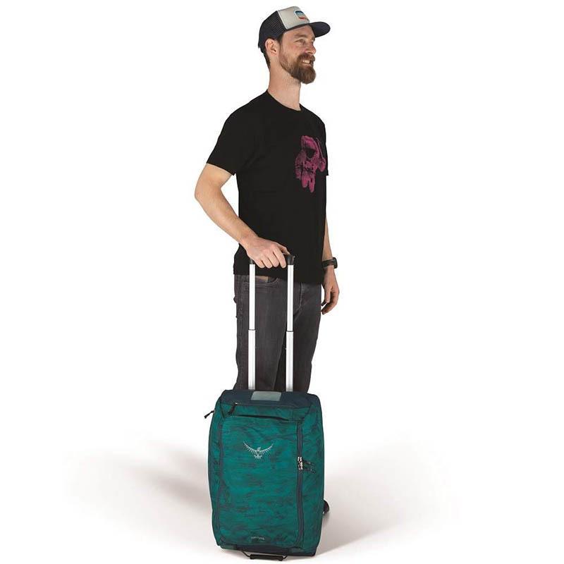 Сумка дорожня Osprey Daylite Carry-On Wheeled Duffel 40 л Night Arches Green (009,2629) - фото 5