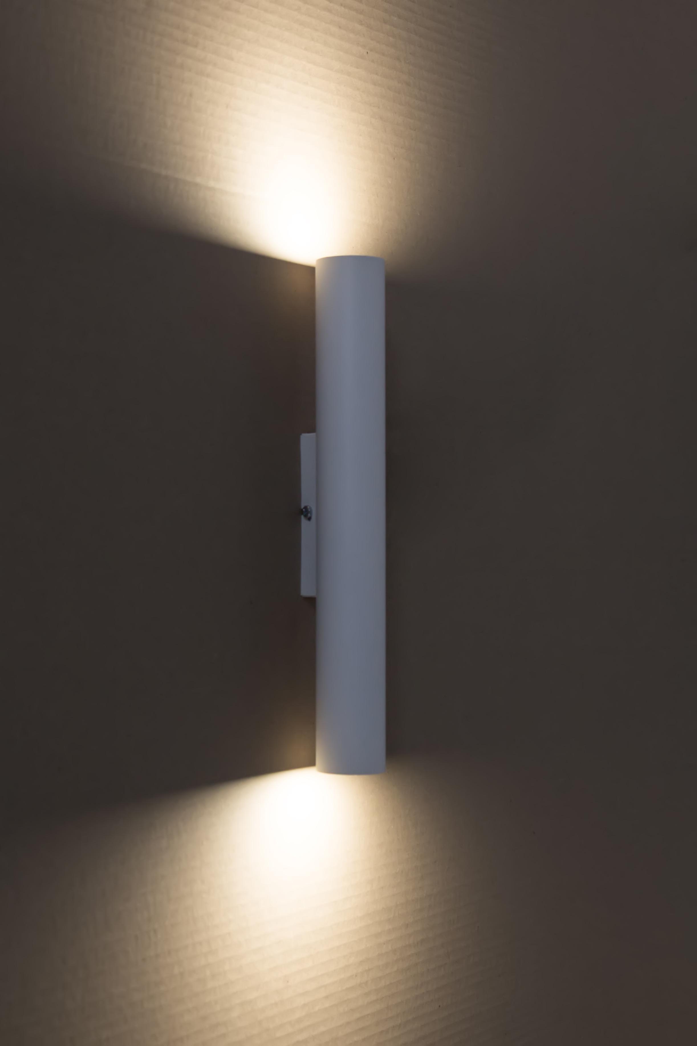 Світильник настінний MSK ELECTRIC Elegant NL 2460 WH під дві лампи - фото 2