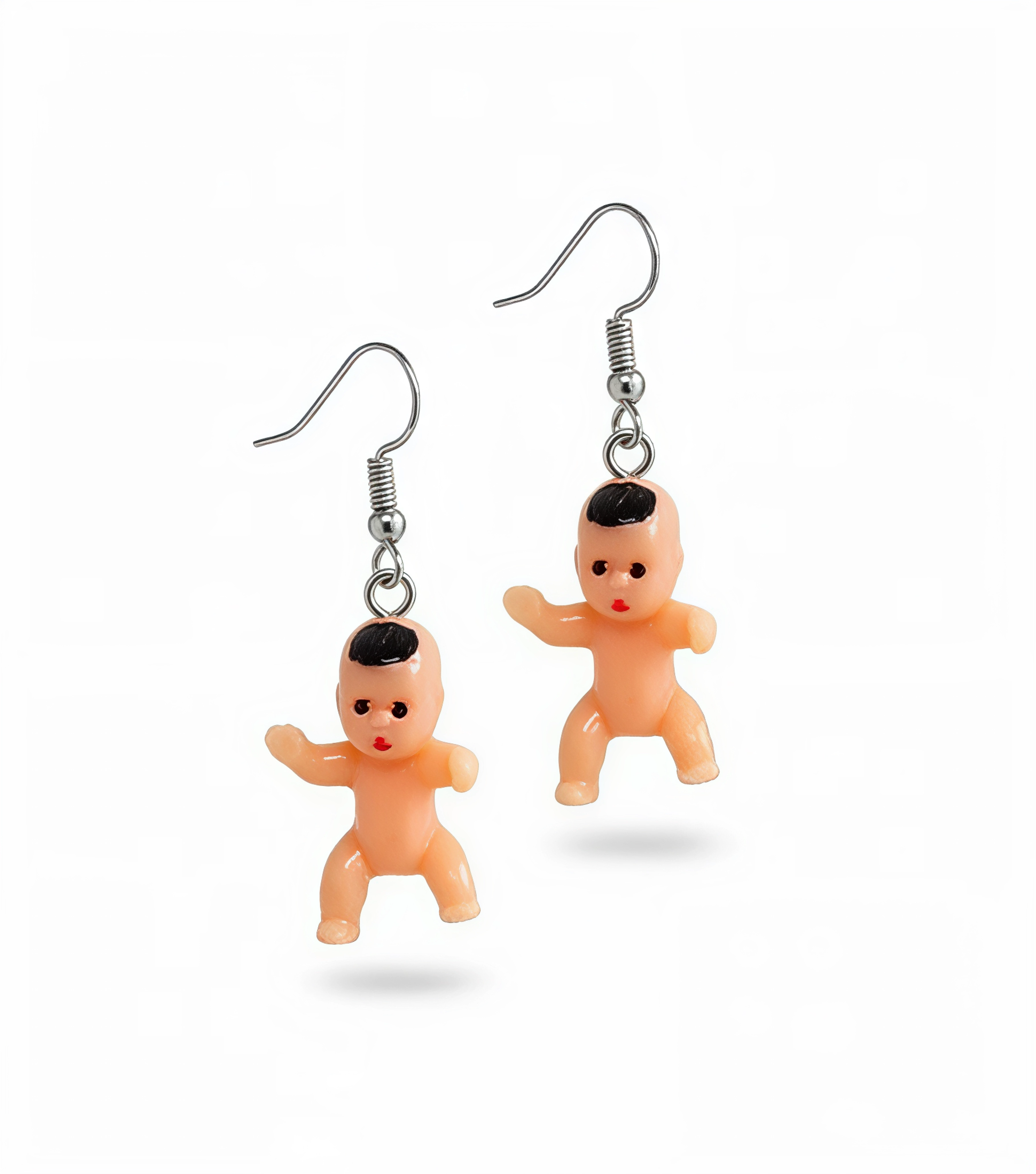 Серьги пупсы 3D (2474673181)