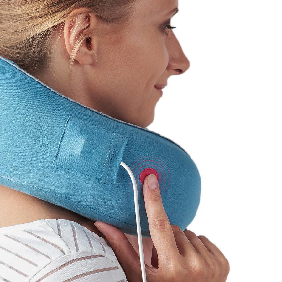 Подушка массажная Naturehike Vibrating Massage Pillow NH18Z060-T Blue - фото 3