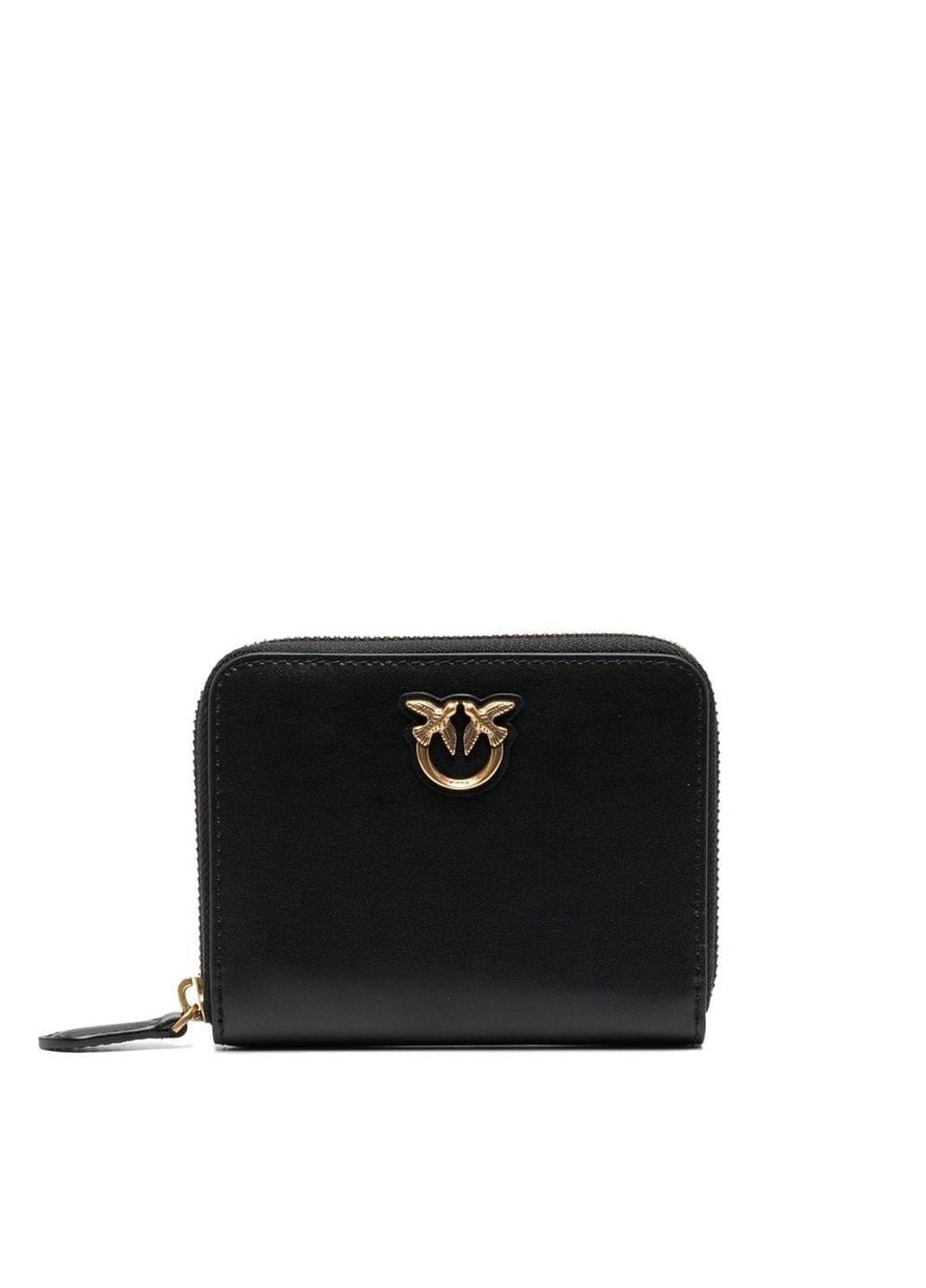 Кошелек кожаный Pinko TAYLOR ZIP AROUND VITELLO SETA 100249A0F1Z99Q Черный Кошелек кожаный Pinko TAYLOR ZIP AROUND VITELLO SETA 100249A0F1Z99Q Черный