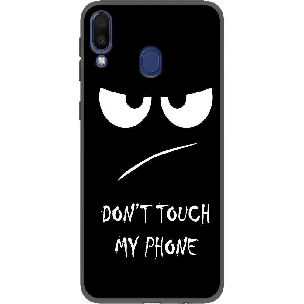 Чехол Boxface Samsung M205 Galaxy M20 Don't Touch my Phone Черный силикон (36205-up535-36624)