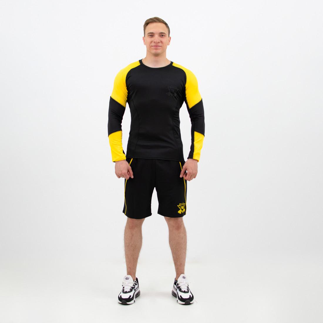 Шорты спортивные мужские fitU Storm yellow XL (22SSTYXL) - фото 3