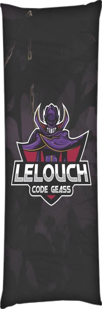 Подушка дакимакура Lelouch Code Geass Лелуш 50x150 см (13534368)