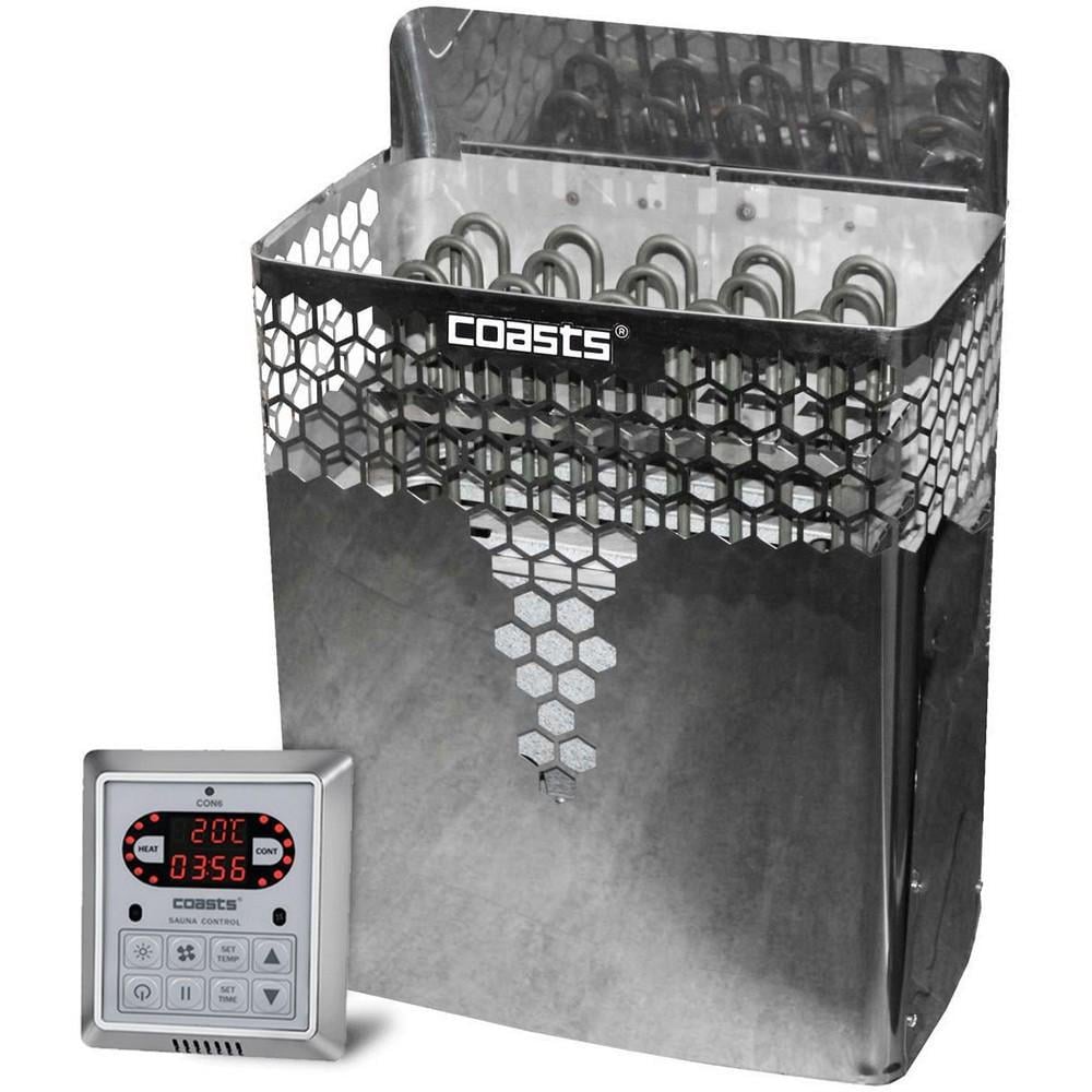 Електрокам'янка Coasts GB90 9 кВт 12 м.куб 220-380 В з пультом CON6 (27208)